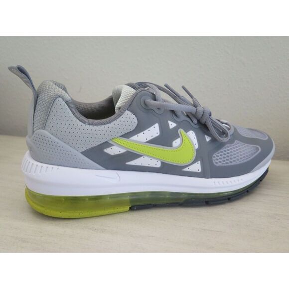 Nike CW1648 005 Men's Sz 9.5 Gray/Volt Green Air Max Genome Running Shoes $170 - Picture 9 of 12